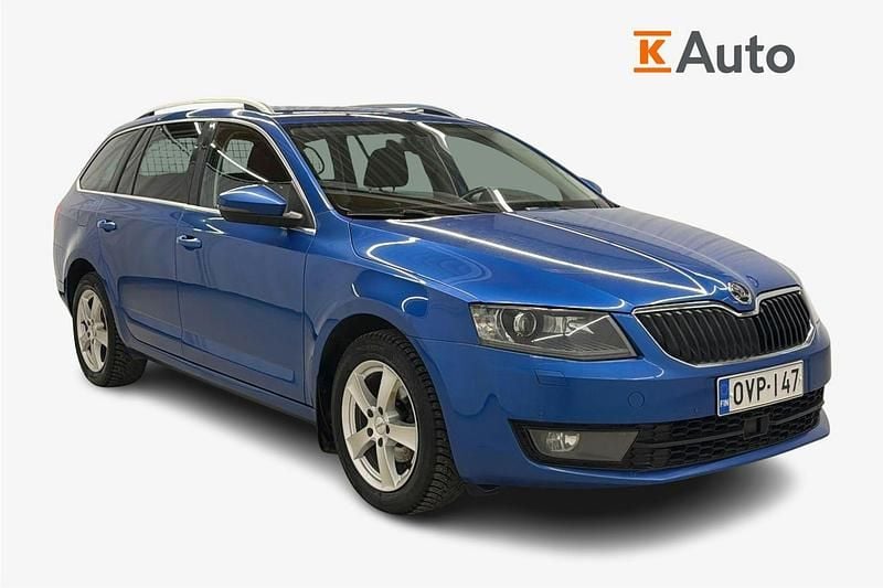 Sininen Käytetty 2017 Skoda Octavia Style Farmari | 11 400 € (Hyvä tarjous) - Kuva 1/3