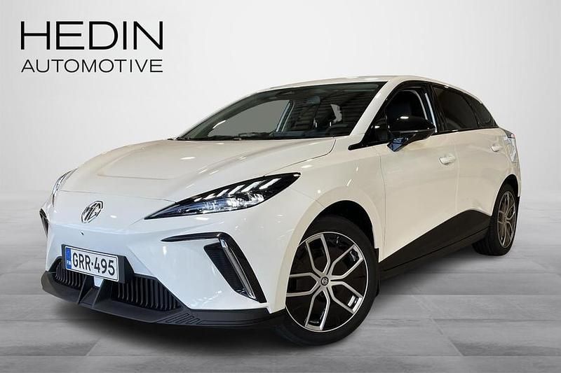 Uusi MG MG4 EV Luxury 150 kW (204 HP) 2025 Valkoinen Viistoperä