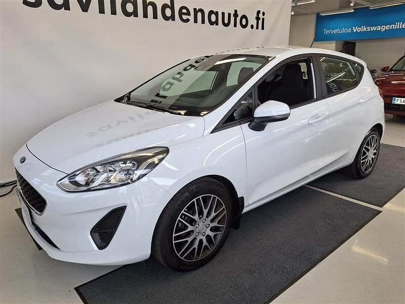 Valkoinen Käytetty 2020 Ford Fiesta Trend Viistoperä | 10 400 € (Hyvä tarjous) - Kuva 1/4
