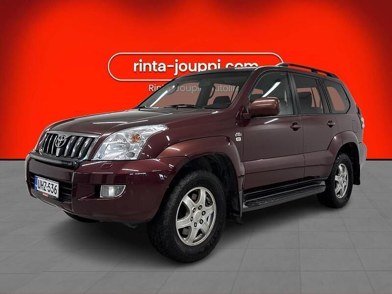 Punainen Käytetty 2007 Toyota Land Cruiser Luxury Katumaasturi | 14 990 € (Hyvä tarjous) - Kuva 1/3
