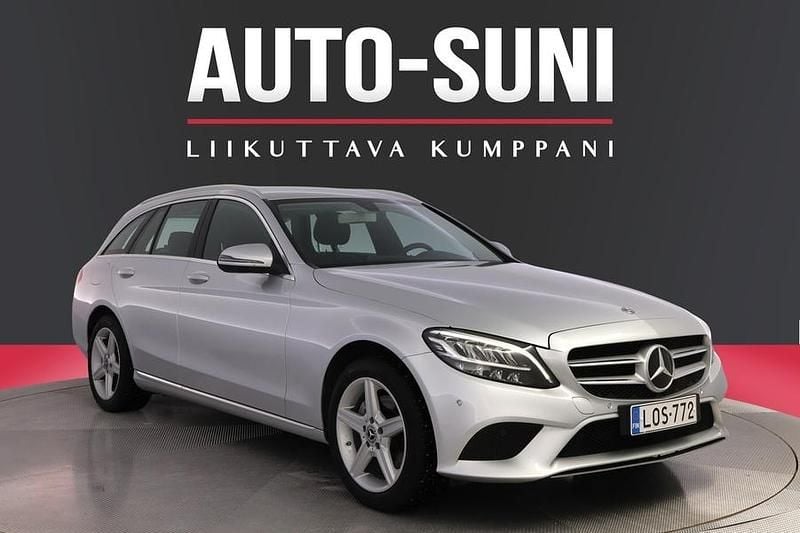 Harmaa Käytetty 2019 Mercedes C200 Avantgarde Farmari | 23 900 € (Hyvä tarjous) - Kuva 1/3