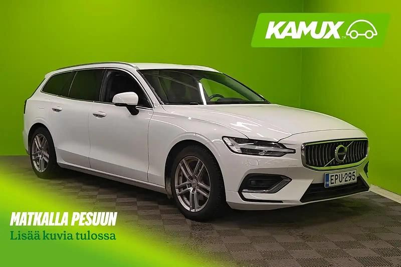 Valkoinen Käytetty 2019 Volvo V60 Business Edition Farmari | 23 900 € (Kallis) - Kuva 1/4
