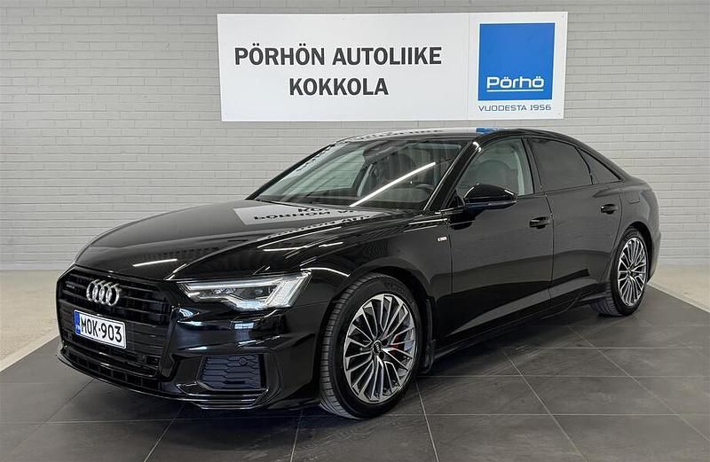 Musta Käytetty 2022 Audi A6 Business Sedan | 41 900 € (Kallis) - Kuva 1/4