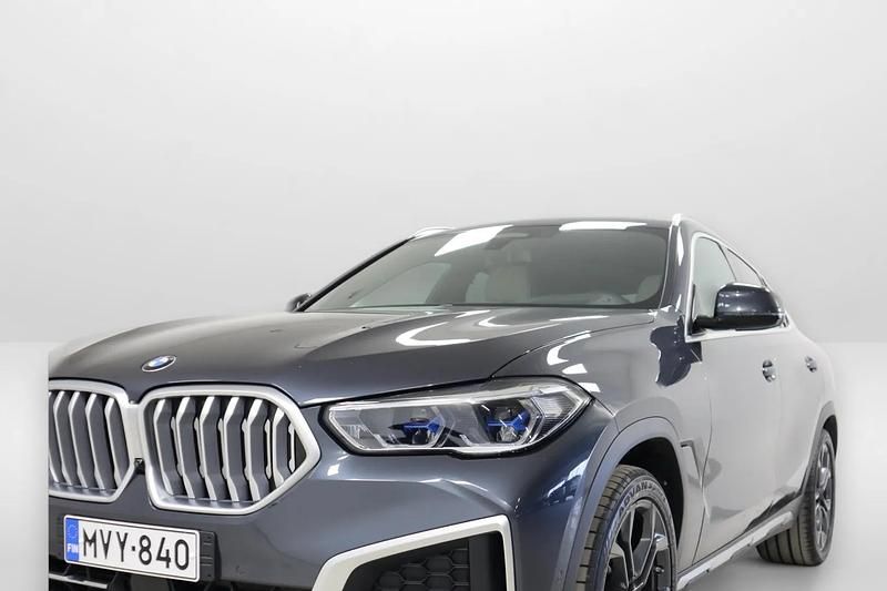 Käytetty BMW X6 Comfort Edition 265 HP (194 kW) 2020 Harmaa Katumaasturi
