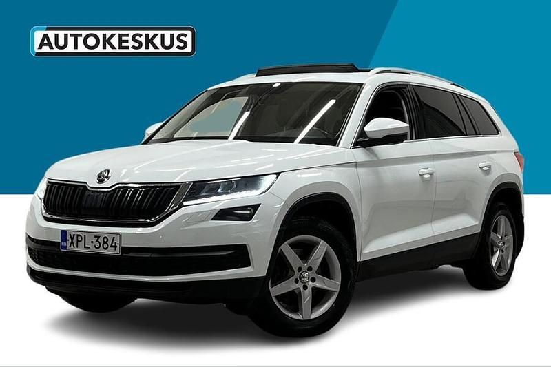 Valkoinen Käytetty 2018 Skoda Kodiaq Style Katumaasturi | 19 800 € (Perustarjous) - Kuva 1/2