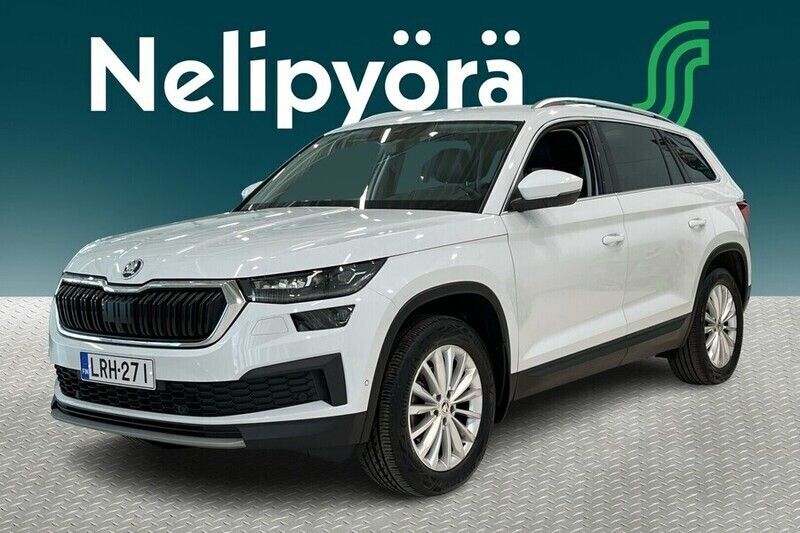 Valkoinen Käytetty 2023 Skoda Kodiaq Style Katumaasturi | 42 950 € (Hieman kallis) - Kuva 1/4