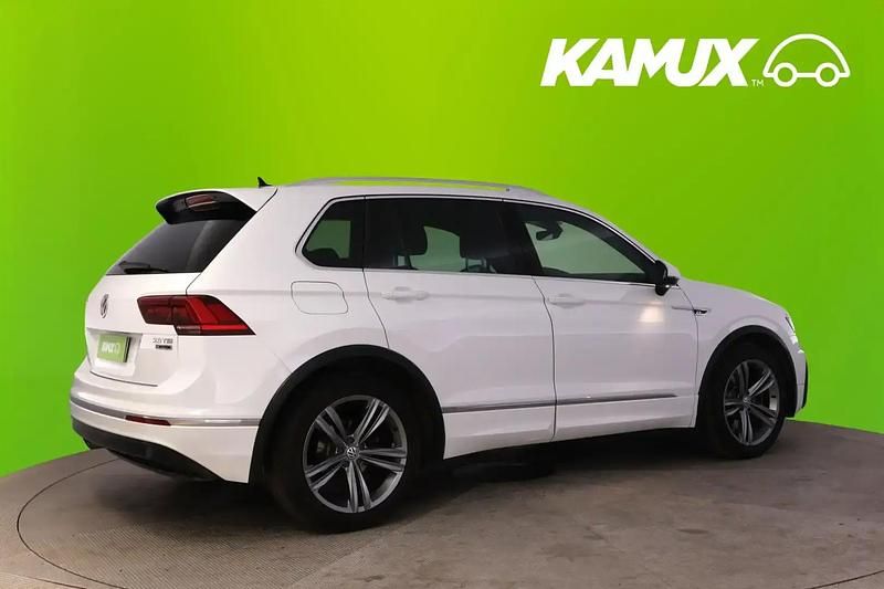 Käytetty VW Tiguan R-line 180 HP (132 kW) 2017 Valkoinen Katumaasturi
