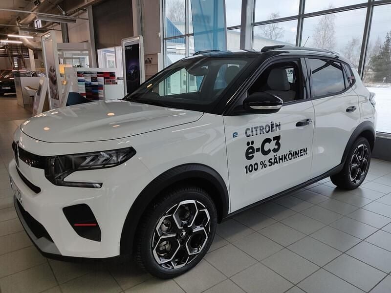 Valkoinen Käytetty 2025 Citroën e-C3 Viistoperä | 24 990 € - Kuva 1/4