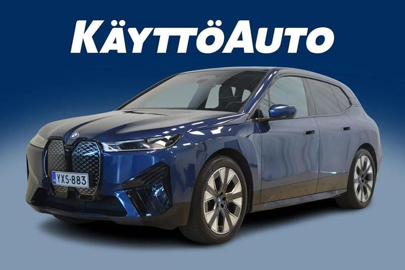 Käytetty BMW iX Comfort Edition 385 kW (524 HP) 2023 Sininen Katumaasturi