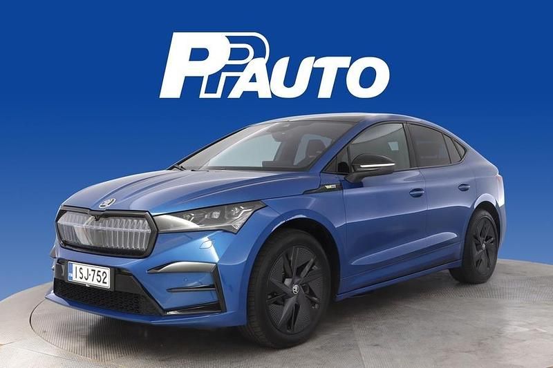 Sininen Käytetty 2024 Skoda Enyaq iV RS Katumaasturi | 45 380 € (Perustarjous) - Kuva 1/4