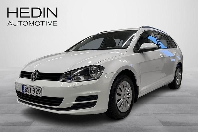 Käytetty VW Golf VII Trendline 86 HP (63 kW) 2015 Valkoinen Farmari
