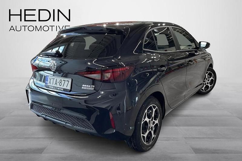 Uusi MG MG3 Luxury 194 HP (142 kW) 2025 Musta Viistoperä