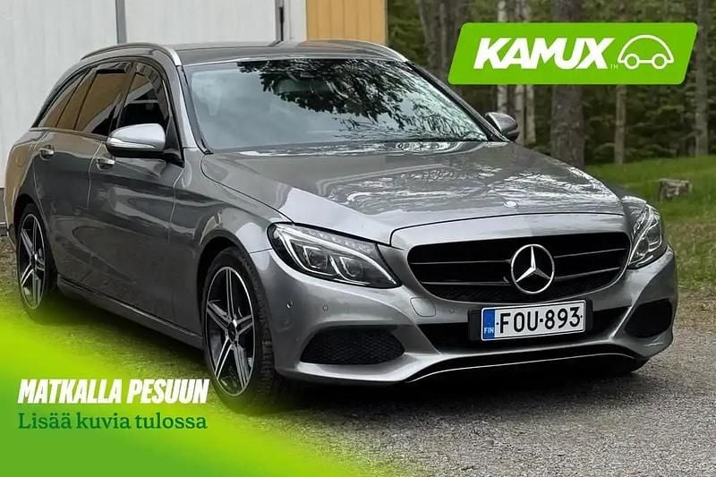 Käytetty Mercedes C220 Avantgarde 170 HP (125 kW) 2015 Hopea / harmaa Farmari