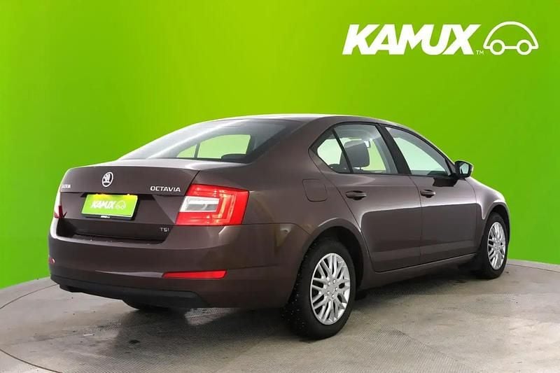 Käytetty Skoda Octavia Ambition 105 HP (77 kW) 2014 Ruskea Sedan