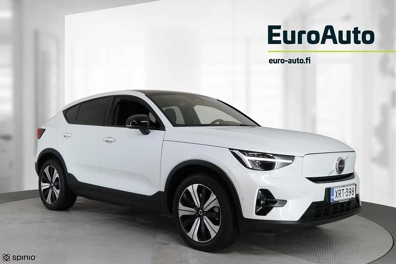 Valkoinen Käytetty 2023 Volvo C40 Ultimate Katumaasturi | 32 890 € (Perustarjous) - Kuva 1/4