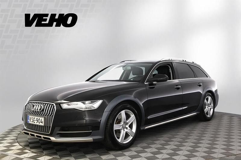 Musta Käytetty 2016 Audi A6 Allroad Farmari | 21 900 € (Perustarjous) - Kuva 1/4