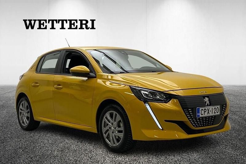 Keltainen Käytetty 2021 Peugeot 208 Active Viistoperä | 8 900 € (Supertarjous) - Kuva 1/4