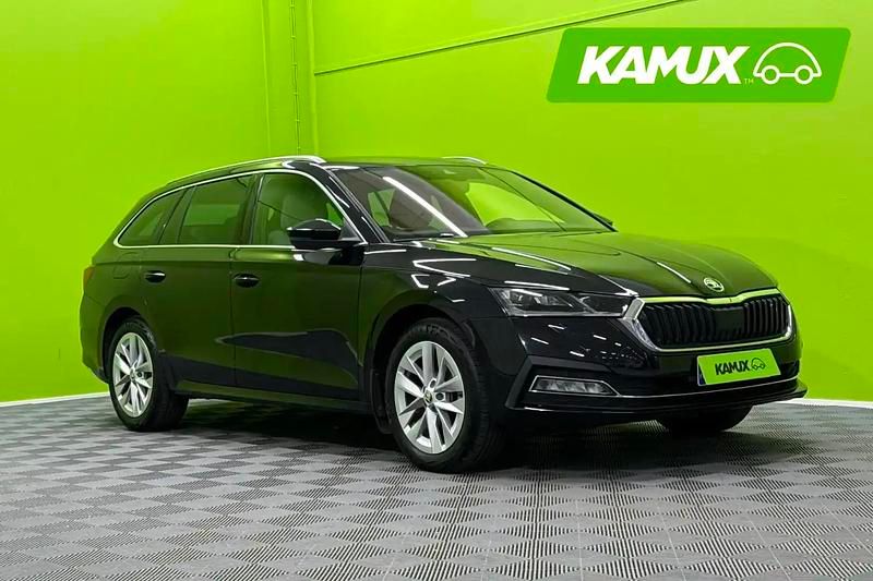 Musta Käytetty 2023 Skoda Octavia G-TEC Style Farmari | 22 900 € (Perustarjous) - Kuva 1/4