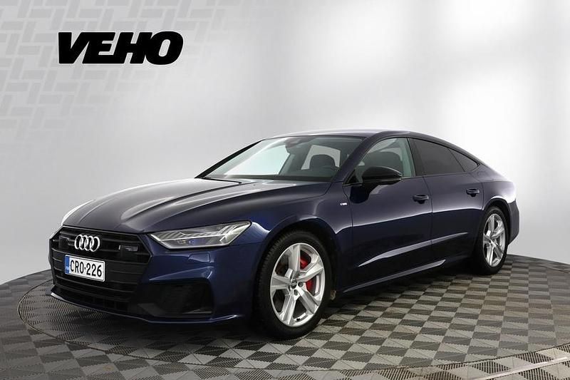 Käytetty Audi A7 Business 252 HP (185 kW) 2020 Sininen Sedan