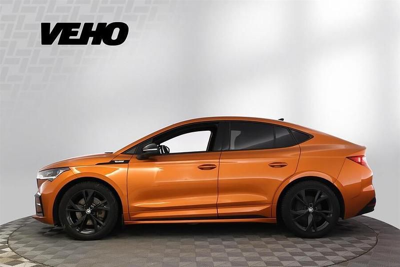 Käytetty Skoda Enyaq iV RS 219 kW (299 HP) 2023 Oranssi Katumaasturi