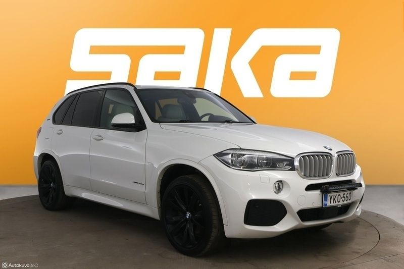Valkoinen Käytetty 2018 BMW X5 M Sport Katumaasturi | 27 900 € (Hyvä tarjous) - Kuva 1/3