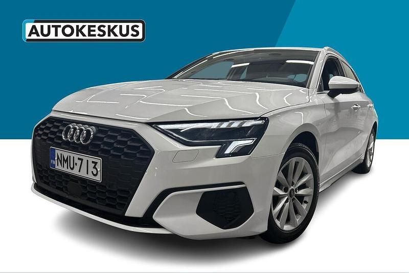 Valkoinen Käytetty 2022 Audi A3 Sportback e-tron Business Viistoperä | 22 290 € (Perustarjous) - Kuva 1/3