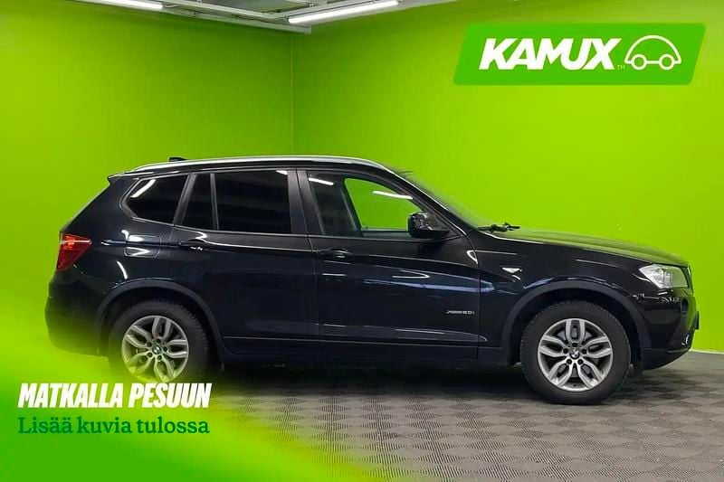 Käytetty BMW X3 184 HP (135 kW) 2013 Musta Katumaasturi