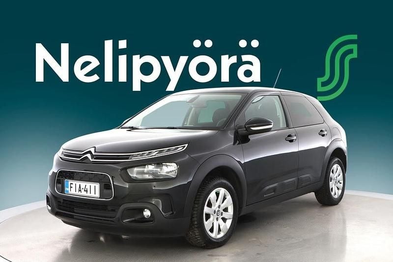 Musta Käytetty 2020 Citroën C4 Cactus PureTech Viistoperä | 12 450 € - Kuva 1/3
