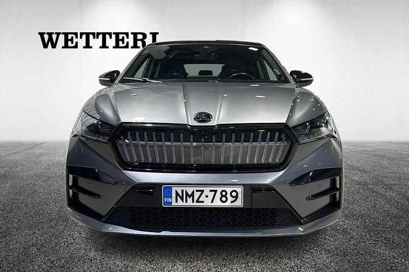 Käytetty Skoda Enyaq iV RS 219 kW (299 HP) 2023 Harmaa Katumaasturi