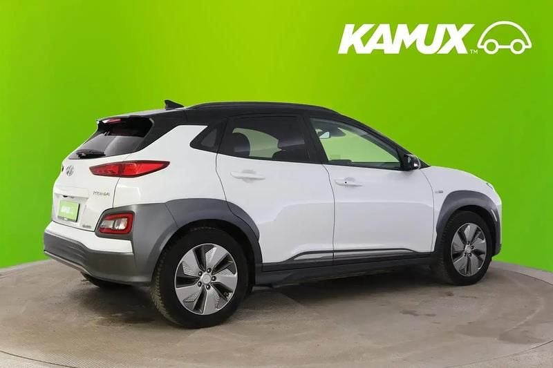 Käytetty Hyundai Kona Premium 150 kW (204 HP) 2019 Valkoinen Katumaasturi