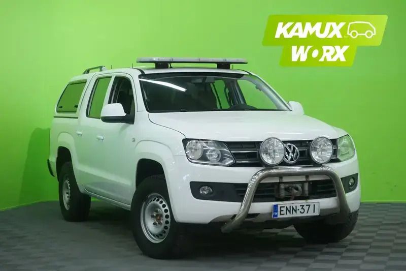 Valkoinen Käytetty 2015 VW Amarok Trendline Nouto | 25 900 € (Kallis) - Kuva 1/4