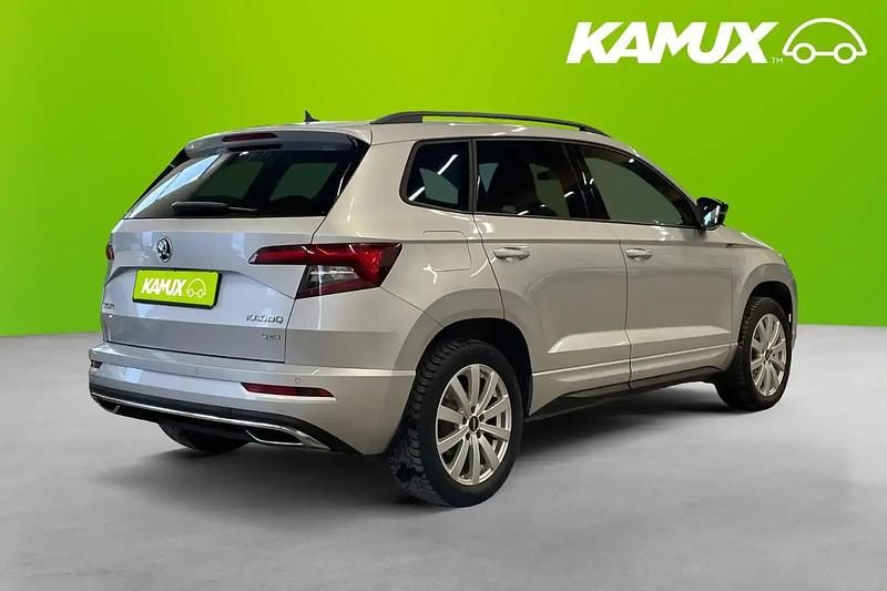 Käytetty Skoda Karoq SportLine 190 HP (139 kW) 2019 Hopea / harmaa Katumaasturi