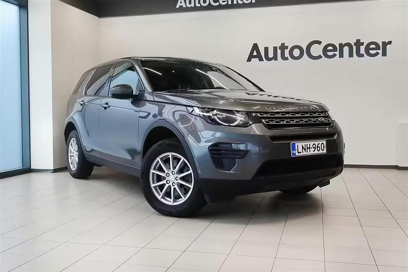 Harmaa Käytetty 2016 Land Rover Discovery Sport Pure Katumaasturi | 15 800 € - Kuva 1/4