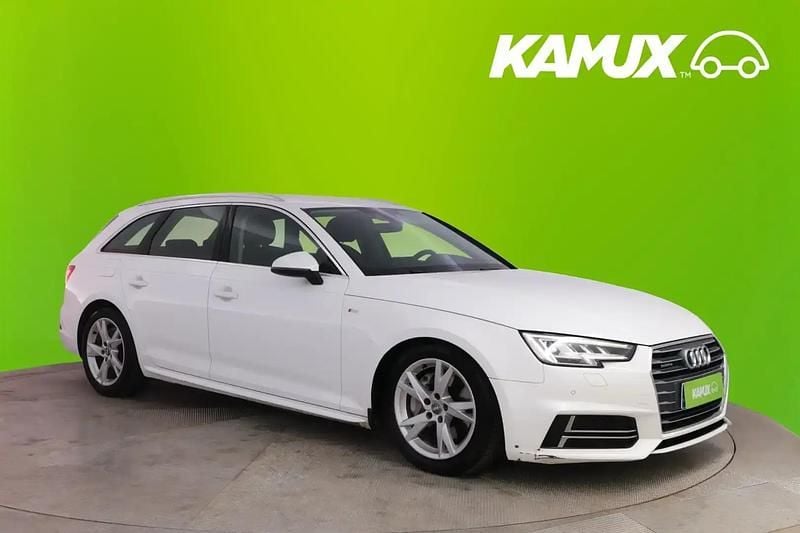 Valkoinen Käytetty 2018 Audi A4 Business Farmari | 11 650 € (Perustarjous) - Kuva 1/4