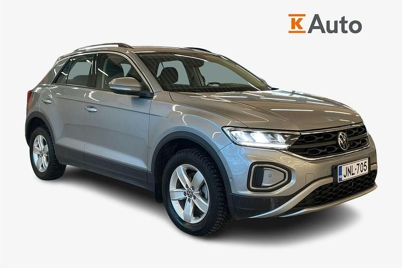 Harmaa Käytetty 2024 VW T-Roc Comfortline Katumaasturi | 31 700 € (Perustarjous) - Kuva 1/3
