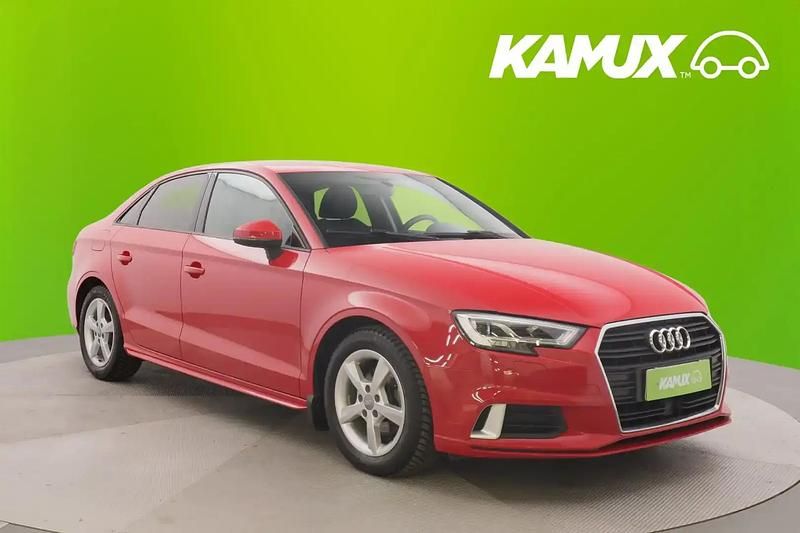 Punainen Käytetty 2017 Audi A3 Business Sedan | 19 370 € (Perustarjous) - Kuva 1/4