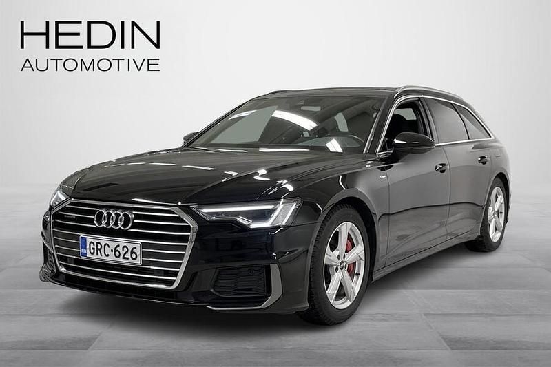 Musta Käytetty 2021 Audi A6 Business Farmari | 39 800 € (Kallis) - Kuva 1/3