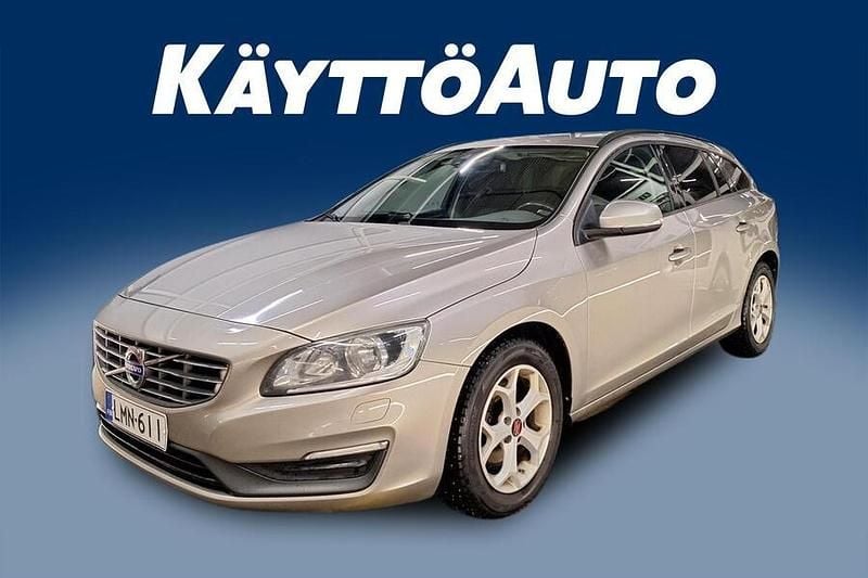 Met. ruskea (beige) Käytetty 2014 Volvo V60 Kinetic Farmari | 8 490 € (Perustarjous) - Kuva 1/4