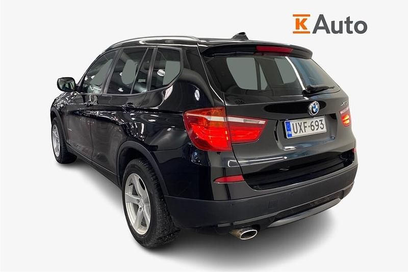 Käytetty BMW X3 184 HP (135 kW) 2013 Musta Katumaasturi