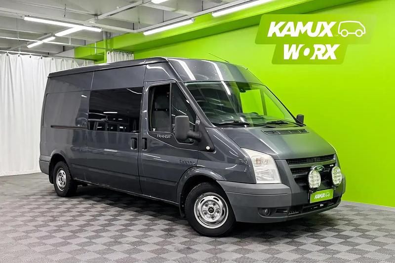 Käytetty Ford Transit 110 HP (80 kW) 2008 Hopea / harmaa Van