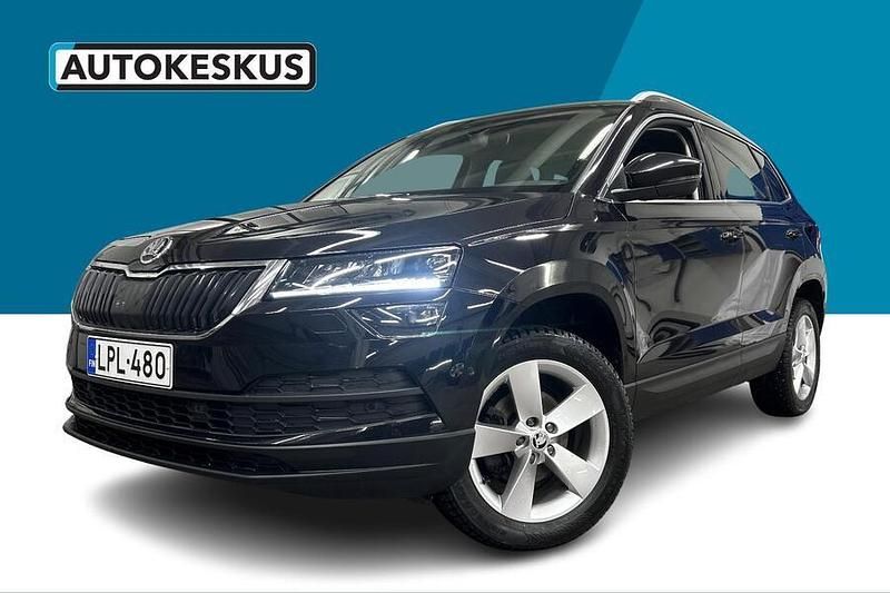 Musta Käytetty 2021 Skoda Karoq Business Line Katumaasturi | 25 390 € (Perustarjous) - Kuva 1/2