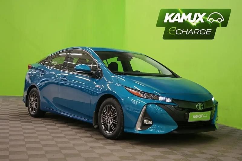 Käytetty Toyota Prius Plug-in Hybrid Active 98 HP (72 kW) 2017 Sininen Viistoperä