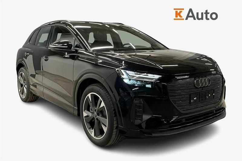 Musta Uusi 2025 Audi Q4 e-tron S-Line Katumaasturi | 61 730 € (Perustarjous) - Kuva 1/3