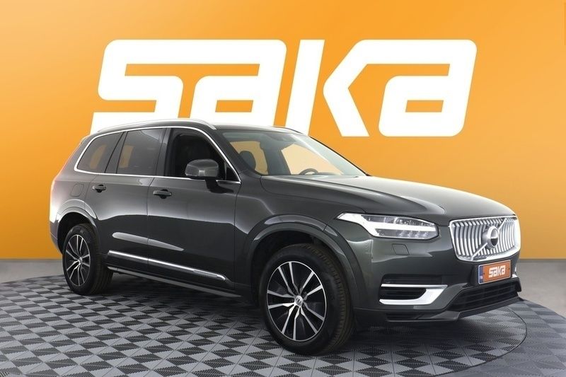 Harmaa Käytetty 2021 Volvo XC90 Inscription Katumaasturi | 40 390 € (Supertarjous) - Kuva 1/3