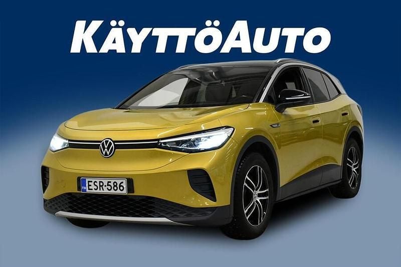 Käytetty VW ID.4 Pro Performance 203 kW (277 HP) 2021 Keltainen Katumaasturi