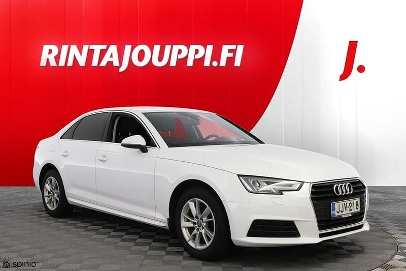 Valkoinen Käytetty 2016 Audi A4 Business Sedan | 16 490 € (Perustarjous) - Kuva 1/3