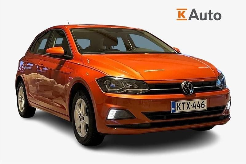 Käytetty VW Polo Style 95 HP (69 kW) 2021 Oranssi Viistoperä