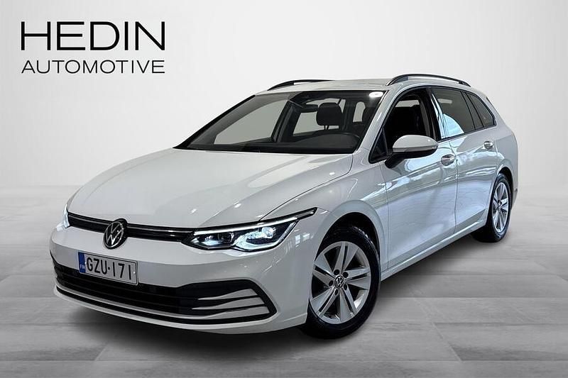 Valkoinen Käytetty 2021 VW Golf VIII Comfortline Farmari | 15 780 € (Perustarjous) - Kuva 1/4
