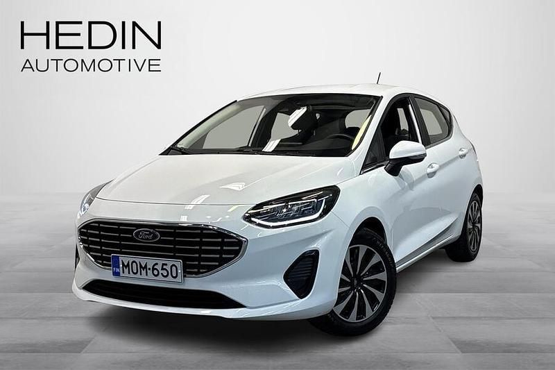 Valkoinen Käytetty 2022 Ford Fiesta Titanium Viistoperä | 15 490 € (Perustarjous) - Kuva 1/4