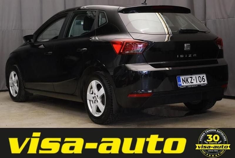 Käytetty Seat Ibiza Style 95 HP (69 kW) 2018 Musta Viistoperä